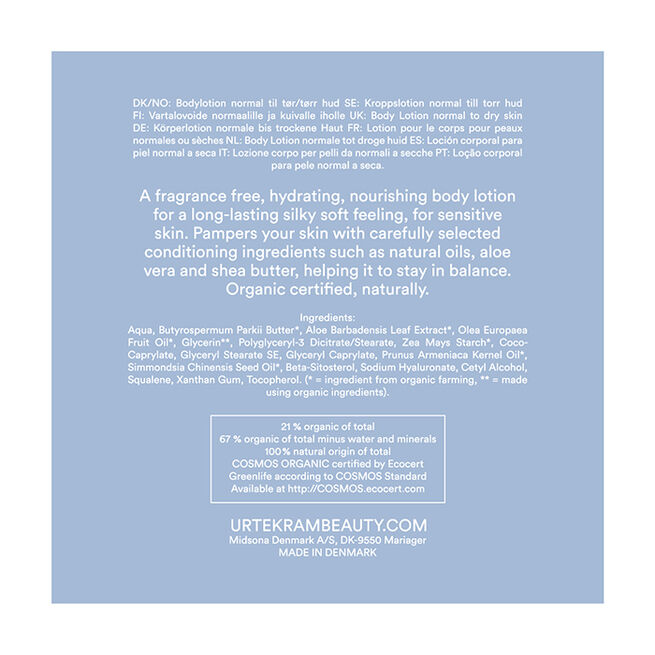 Parfymfri Bodylotion 245 ml  Fragrance Free Body Lotion, 245 ml
