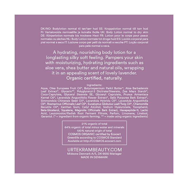 Soothing Lavender Body Lotion 245 ml  Tune in Soothing Lavender Bodylotion, 245 ml