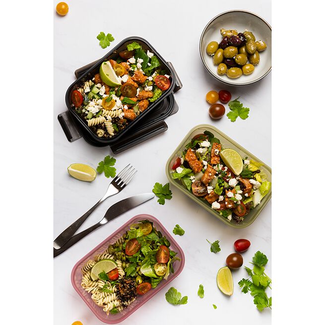 Food Storage Container 800 ml Black  Matboks 800 ml