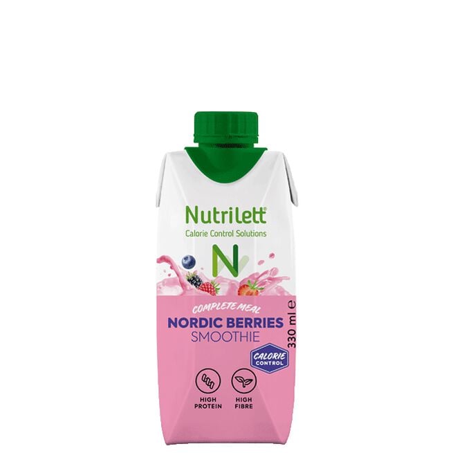 Nutrilett Nordic Berries Smoothie, 330 ml Måltidserstatning Smoothie 330 ml Nordic Berries Nordic Berries