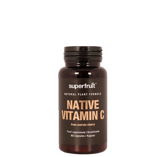 Native Vitamin C, 60 kapslar