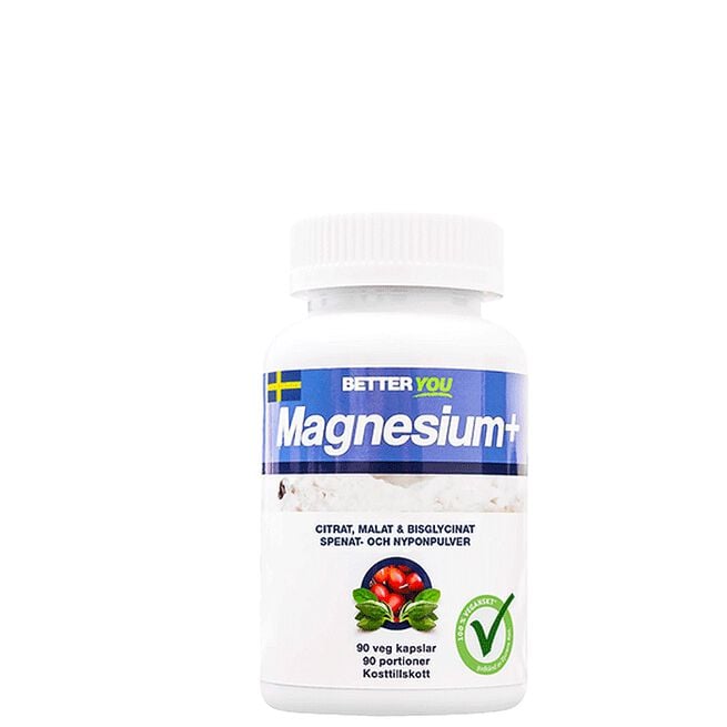 Magnesium +, 90 caps Better You Magnesium Plus 90 kapsler