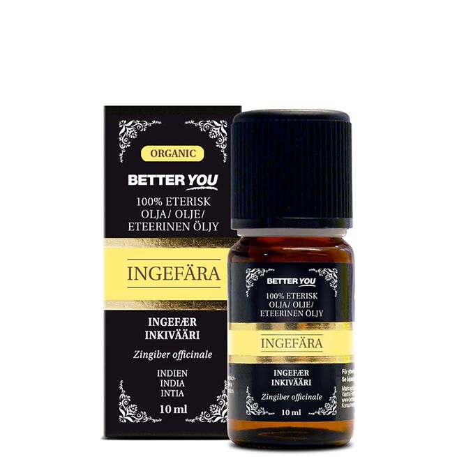 Better You Eterisk Ingefäraolja 10 ml Eterisk Ingefærolje 10 ml