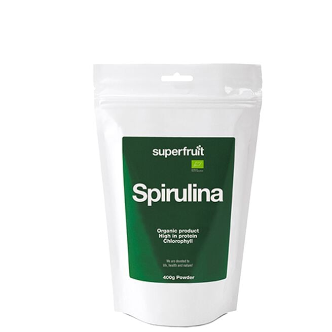 Spirulinapulver ØKO, 400 g 