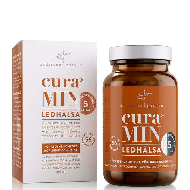 MedicineGarden curaMIN Ledhälsa 56 kapslar curaMIN Leddhelse 56 kapsler