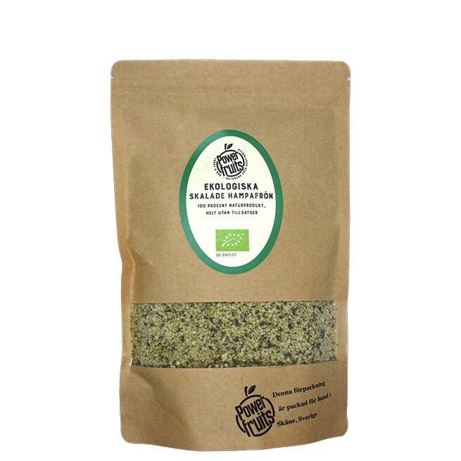 Økologiske Skrelte Hampfrø, 500 g Økologiske Skrelte Hampfrø 500 g