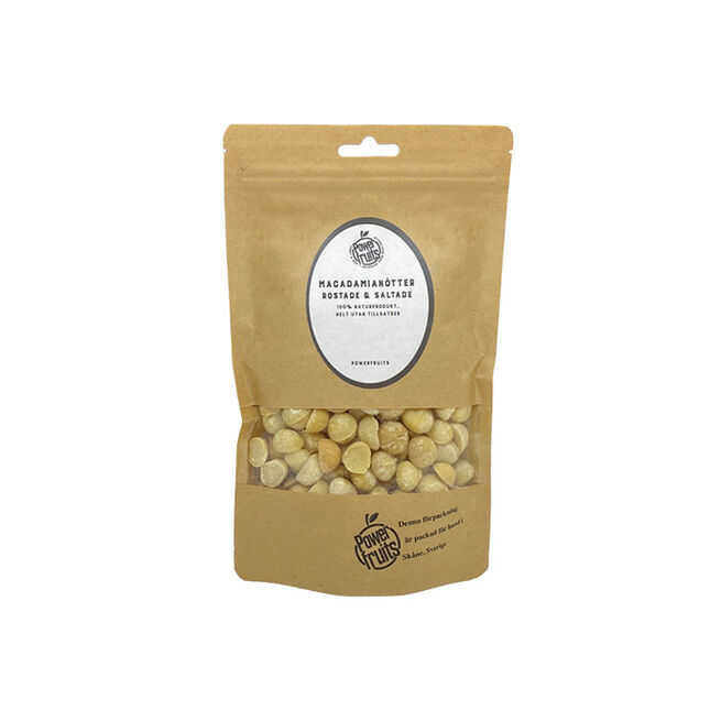 Rostade & Saltade Macadamianötter 250 g Ristede & Saltede Macadamianøtter 250 g