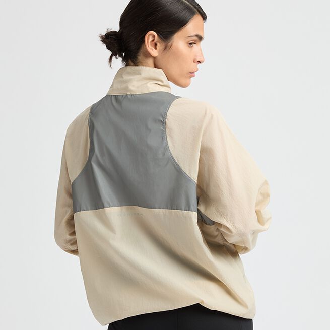 Röhnisch Shine Block Anorak, Peyote Beige Shine Block Anorak Jakke Beige