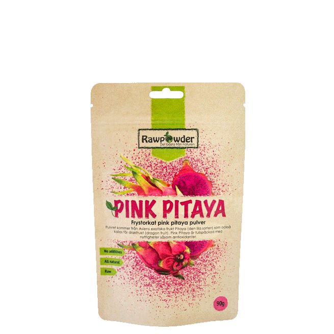 Rawpowder Pink Pitaya Pulver 90g Pink Pitaya Pulver 90 g