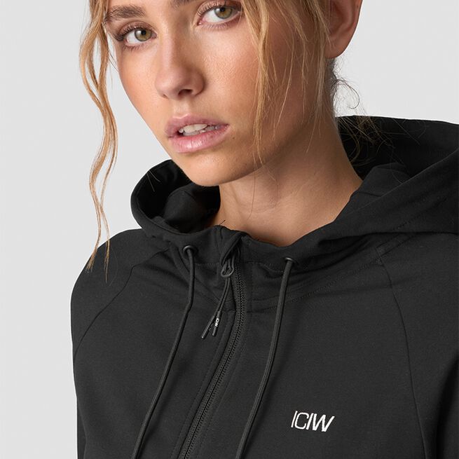 Activity Zip Hoodie, Black, M  Activity Zip Hoodie Svart