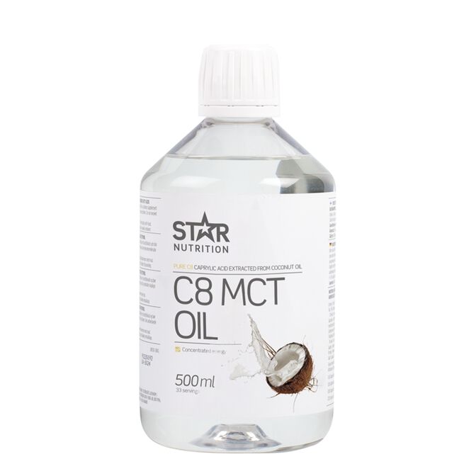 C8 MCT Oil, 500 ml C8 MCT Olje 500 ml