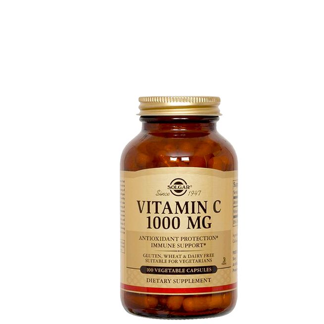 Vitamin C, 1000 mg, 100 vegikapsler 