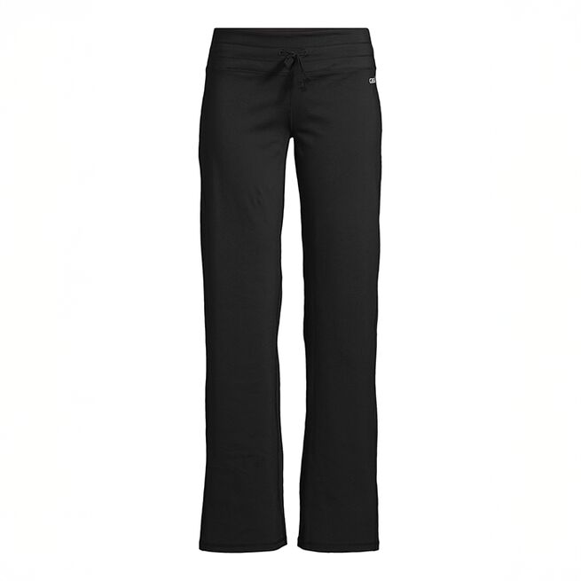 Jersey Straight Pant, Black, XS Jersey Treningsbukse Svart