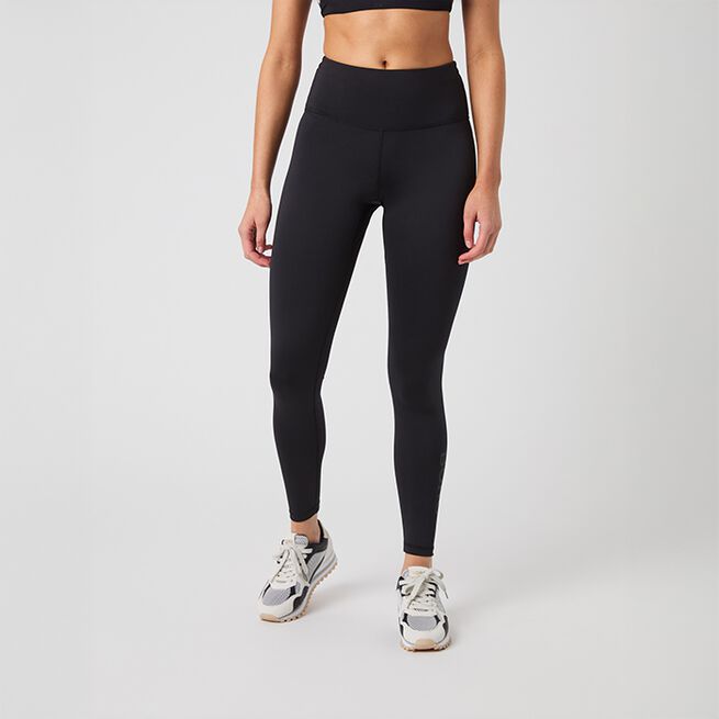 Borg Logo Tights, Black Beauty, M Logo Tights Svart