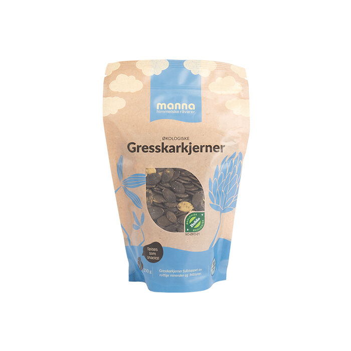 Gresskarkjerner 250 g
