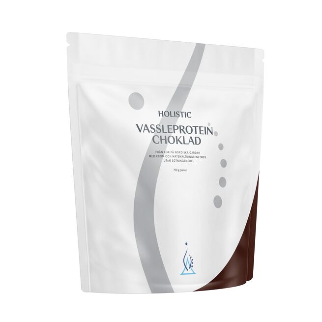 Vassleprotein Choklad 750 g Holistic Myseprotein 750 g Choklad