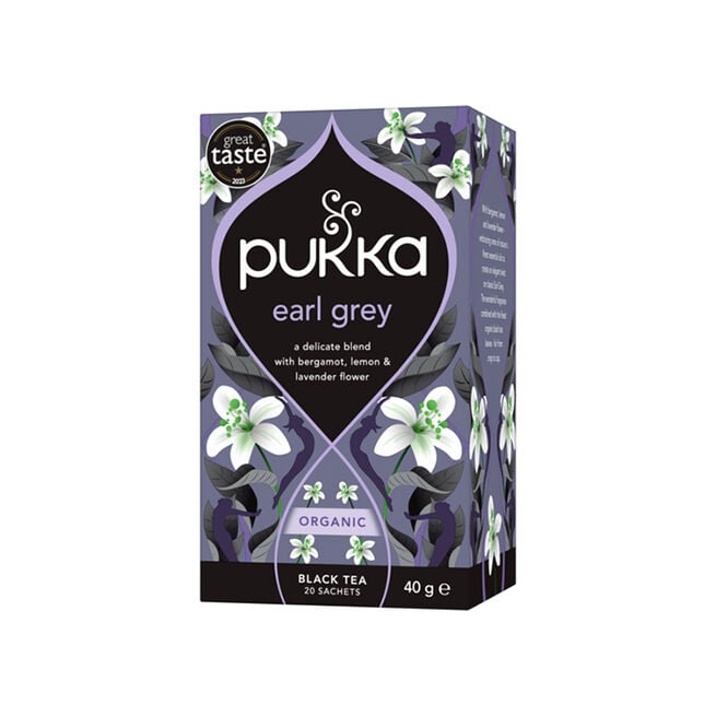 Pukka Svart Te Earl Grey EKO 20 st Svart te 20 stk Earl Grey