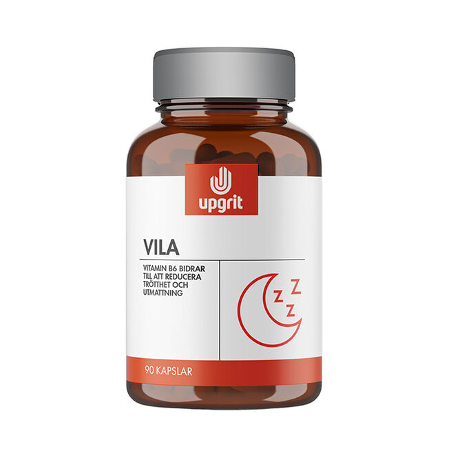 Vila 90 st Upgrit  Hvile Magnesium & Vitamin B 90 kapsler
