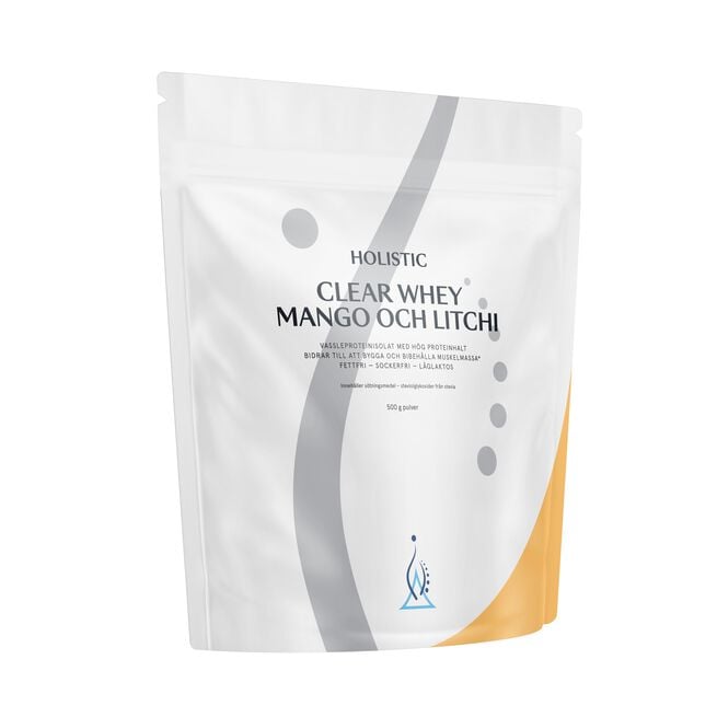 Clear Whey Vassleproteinisolat Mango Och Litchi 500 g Clear Whey Myseproteinisolat 500 g Mango Litchi