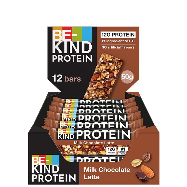 12 x BeKind Protein Bar 50 g Choc Latte 12 x BeKind Protein Bar 50 g Choc Latte Choc Latte