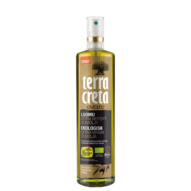 Ekologisk Extra Virgin Olivolja Spray 250 ml Økologisk Extra Virgin Olivenolje Spray 250 ml