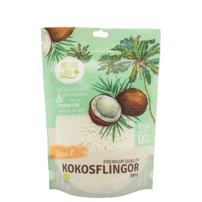 Kokosflingor Premium Ekologisk 350 g Kokosflak Premium Økologisk 350 g