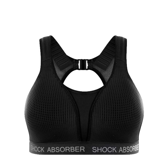 Shock Absorber Ultimate Run Bra Padded, Black Ultimate Run Bra Padded, Black