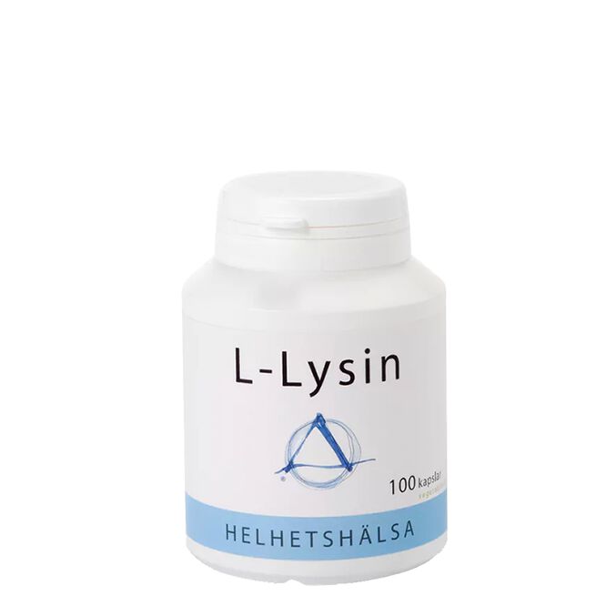 L-lysin, 470 mg, 100 kapsler 