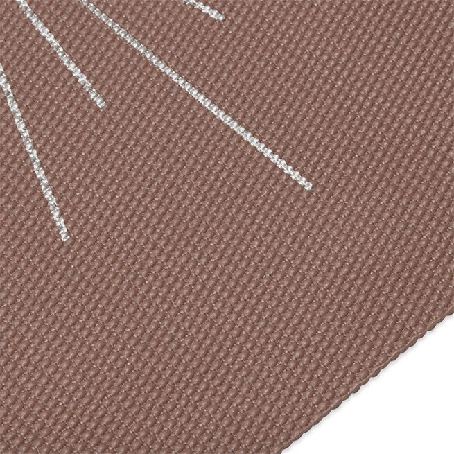 Gaiam Cinnamon Vision Yoga Mat Classic Printed 5 mm  Vision Yogamatte 5 mm Brun