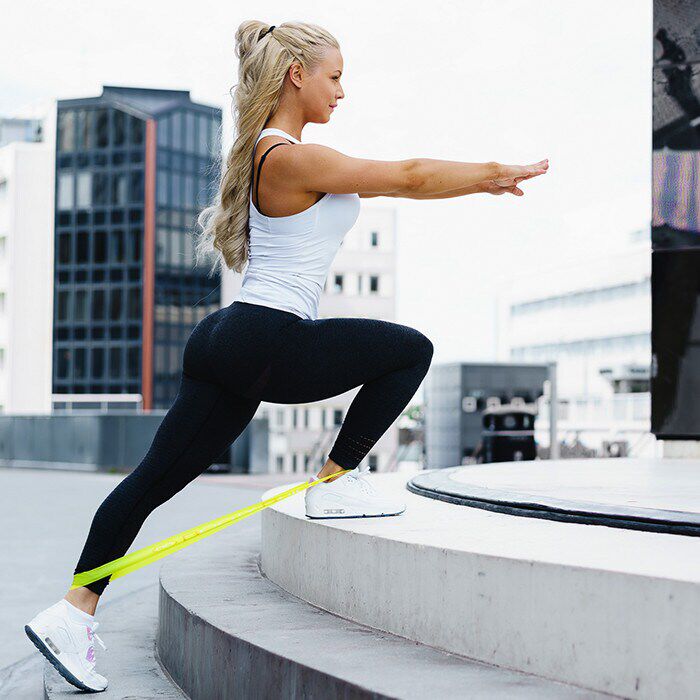 Booty Builder Minibands Rosa 4-Pakk