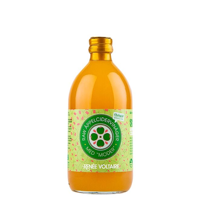 Raw Eplesidereddik med mor, 500 ml Eplesidereddik Med Moder 500 ml