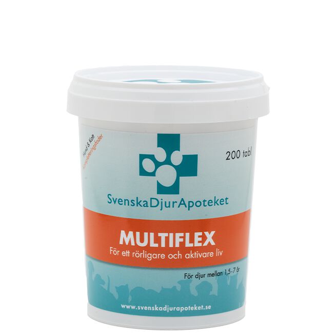 Svenska Djurapoteket MultiFlex 200 tabletter MultiFlex 200 tabletter