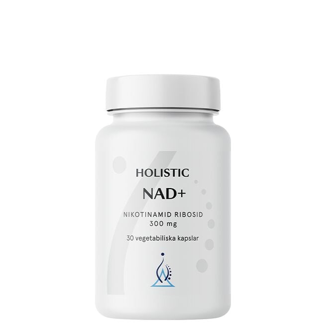 Holistic NAD+ 30 vegetabiliska kapslar NAD+ 30 vegetabilske kapsler