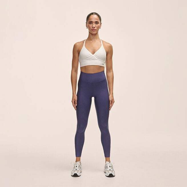Graphic High Waist Tights, Purple Eclipse, 34 Graphic Treningstights Høy Midje Lilla