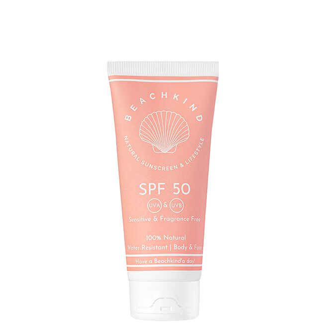 Beachkind Naturligt Solskydd Doftfri SPF50 100 ml