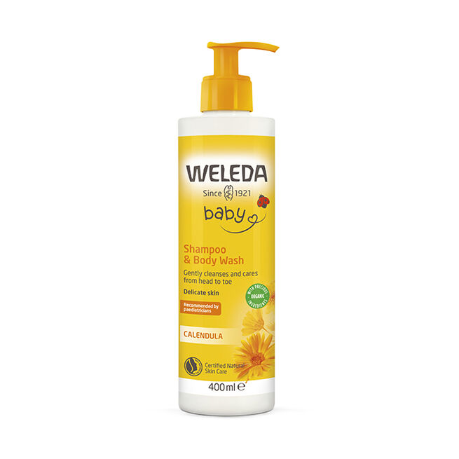 Calendula Shampoo & Body Wash 400 ml  Sjampo og Kroppsvask 400 ml