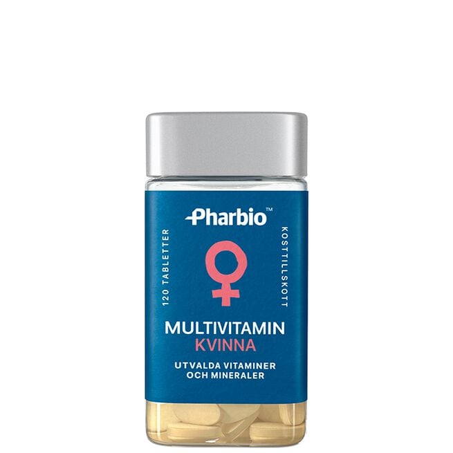 Multivitamin Kvinna 120 tabletter  Multivitamin Kvinne 120 tabletter