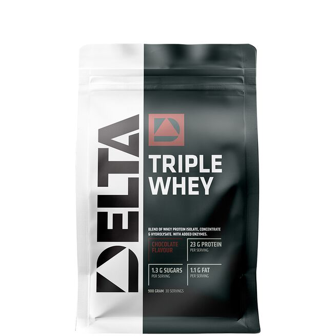 Triple Whey protein 900 g Chocolate Triple Whey Myseprotein 900 g Chocolate