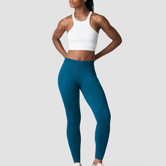 ICIW Endurance 2-in-1 Tank Top Wmn, White Endurance 2-i-1 Treningssinglet Hvit