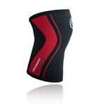 RX Knee Sleeve, 3mm, Black/Red, XS