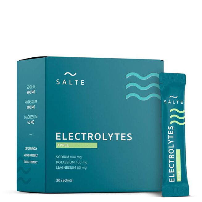 Salte Elektrolytter Eple 30-pakning Salte Elektrolytter Eple 30-pakning