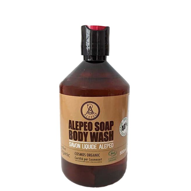 Alepeo Duschkräm 40% Lagerbärsolja 500 ml Aleppotvål 40% Lagerbærolje 200 g