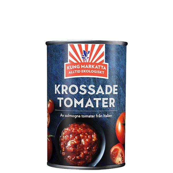 Kung Markatta Krossade Tomater KRAV, 400 g