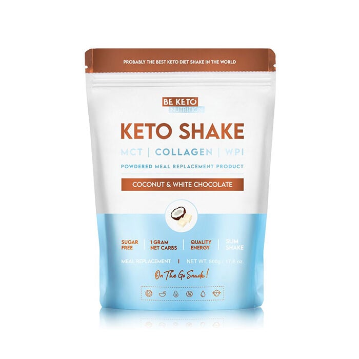 KETO Shake 500 g coconut_white_chocolate