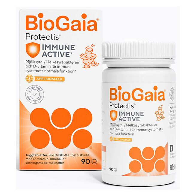 Protectis Familjepack Med D-vitamin 90 tuggtabletter Protectis Familiepakke med D-vitamin 90 tyggetabletter