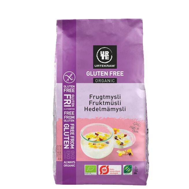 Frukt Mysli Uten Gluten, 400 g Frukt Mysli Uten Gluten 400 g