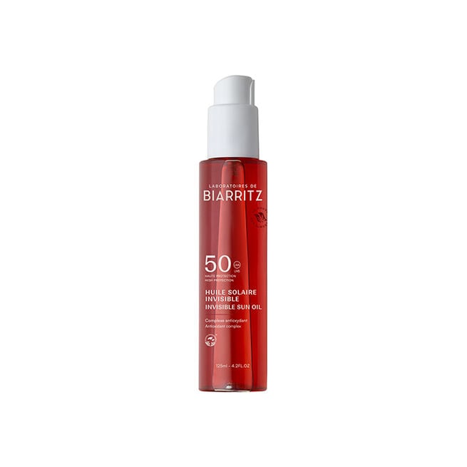 Laboratoires de Biarritz Suncare Invisible Oil SPF50, 125 ml Invisible Oil SPF30 125 ml