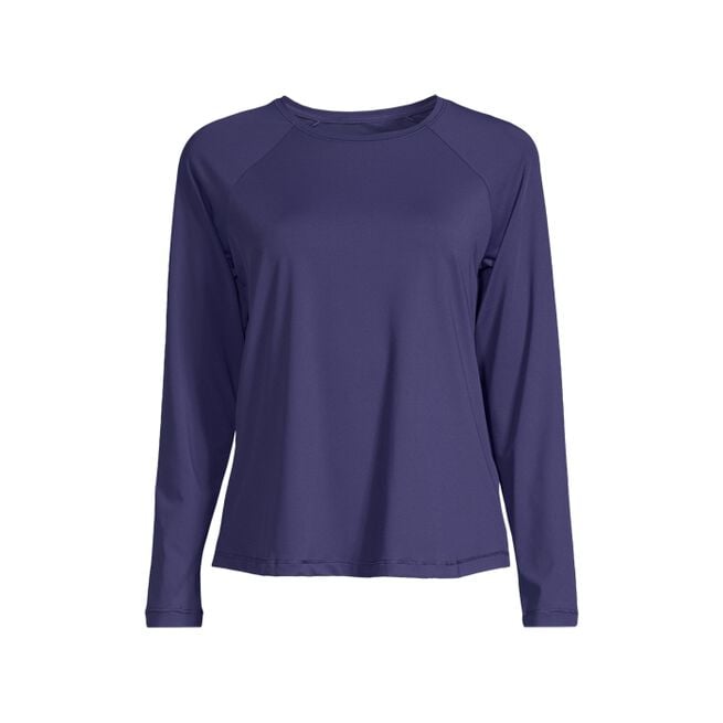 Casall Essential Long Sleeve, Purple Eclipse Essential Langermet Treningstrøye Lilla