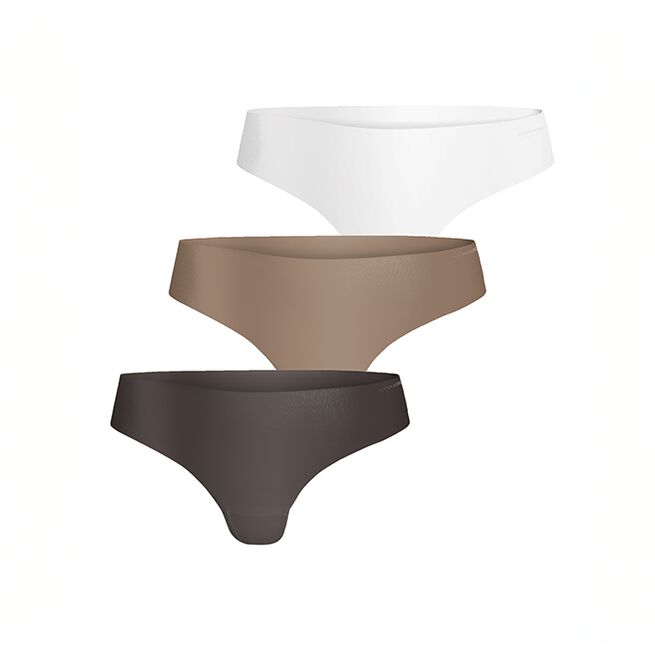 Invisible Thong 3p, Multipack, XS Invisible Thong 3-pk