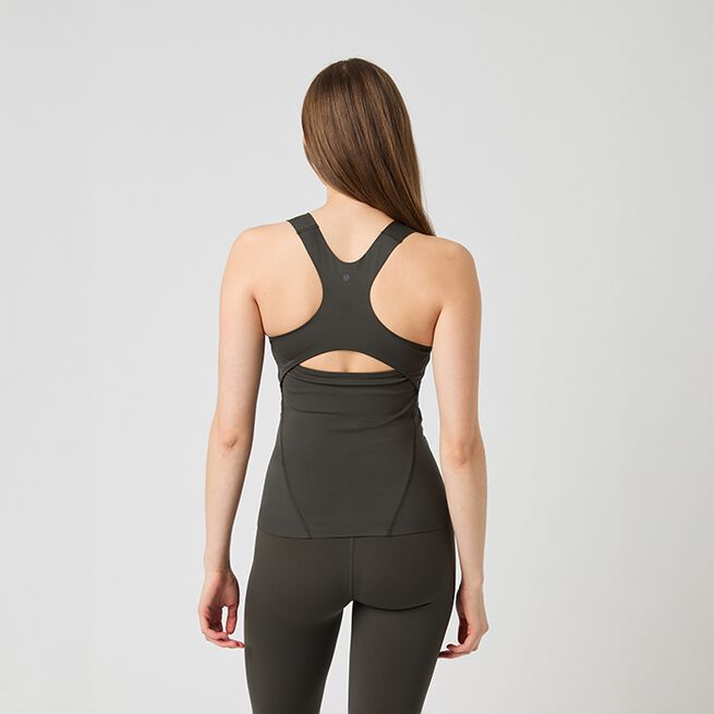 Studio 2 In 1 Tank, Peat, XS  2 i 1 Singlet Peat